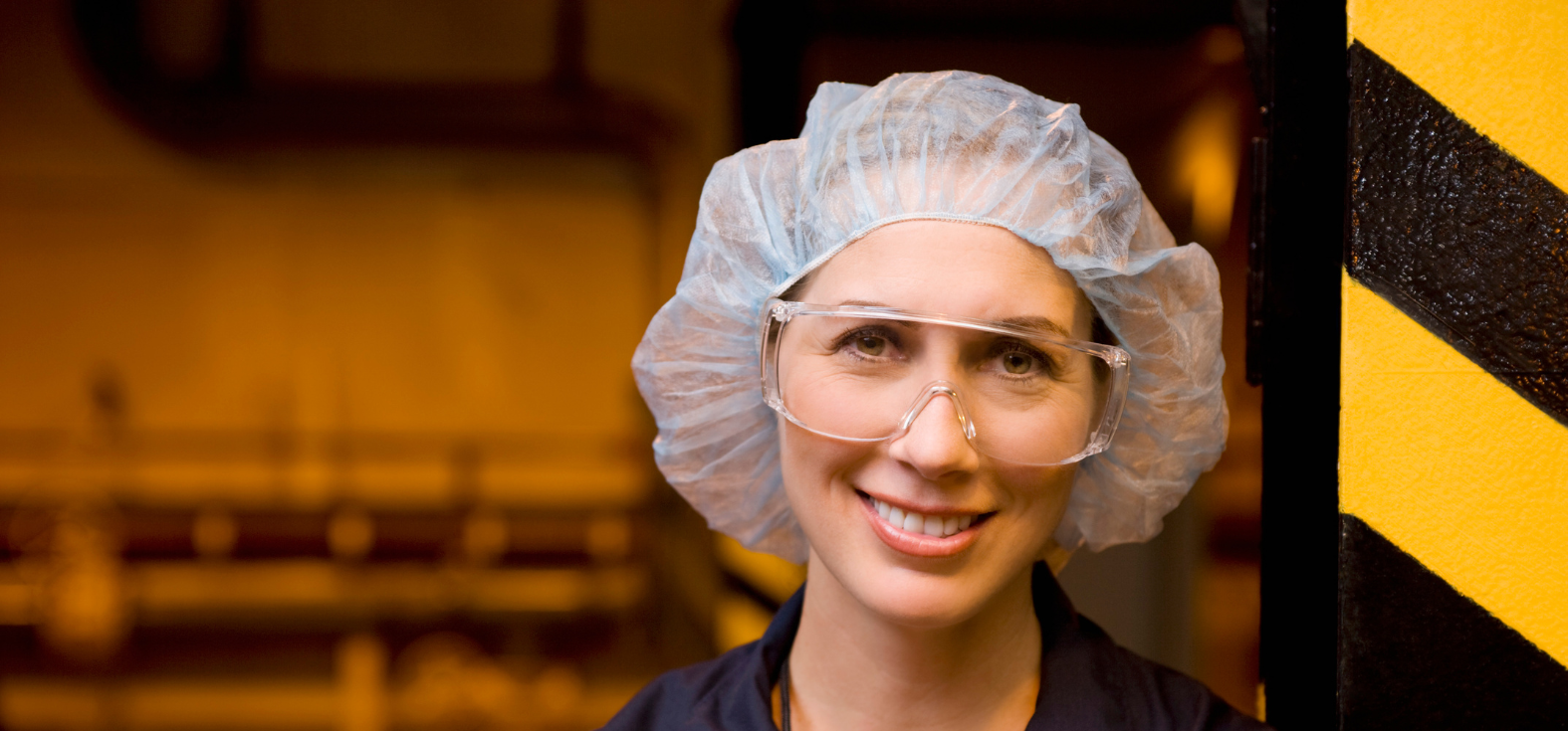A Lady With Hair Cap