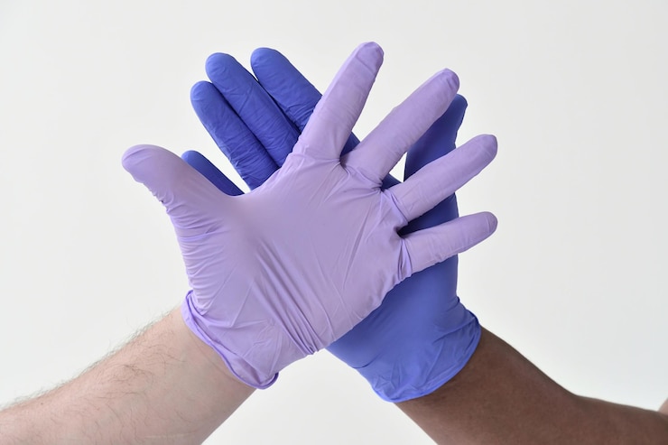 Purple Nitrile Gloves