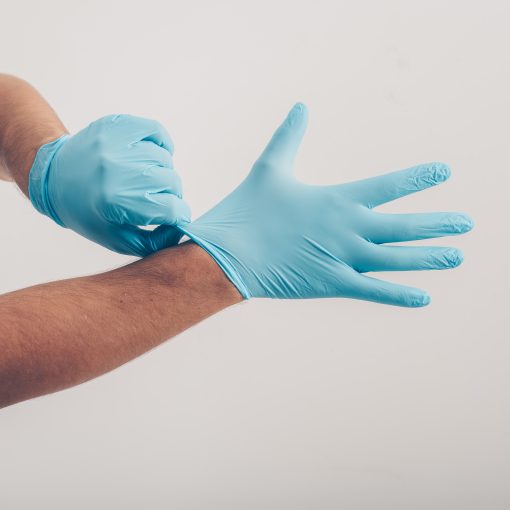 powder free nitrile gloves