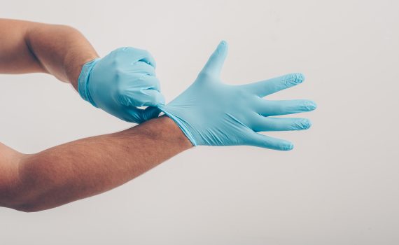 powder free nitrile gloves