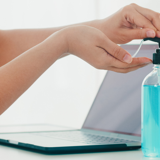 hand sanitiser gel