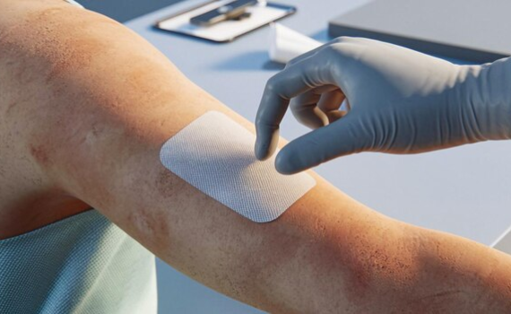 Non-adherent wound pad