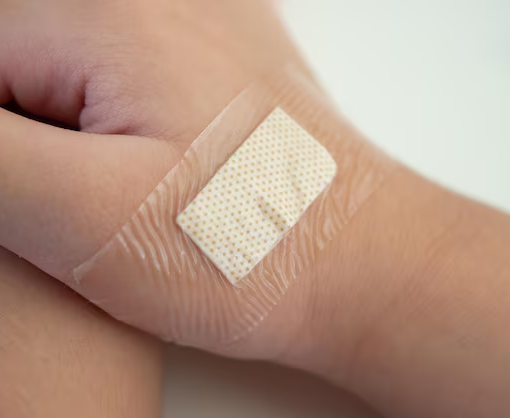 Silicone Foam Wound Dressing