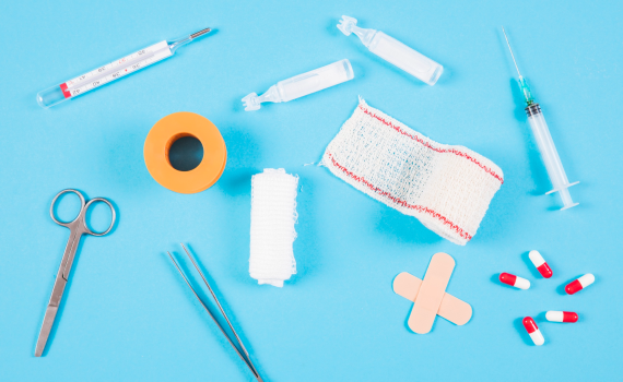 First Aid Burn Module