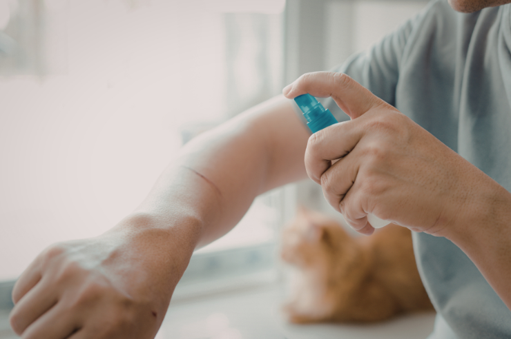 Tick Freezing Aerosol