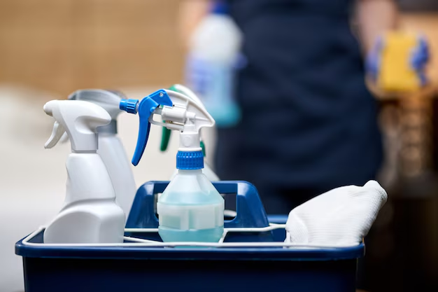 Wholesale cleaning products and bulk janitorial supplies including disinfectant sprays and cloths for maintaining workplace hygiene in businesses.