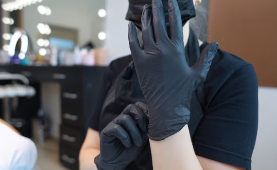 Salon Latex Gloves