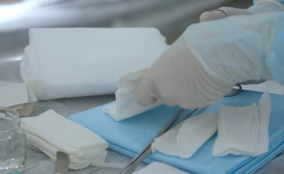 surgical gauze swabs