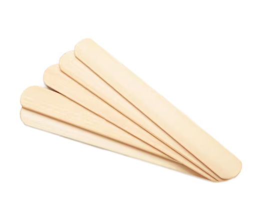 wooden spatulas for waxing