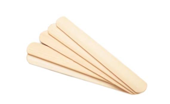 wooden spatulas for waxing