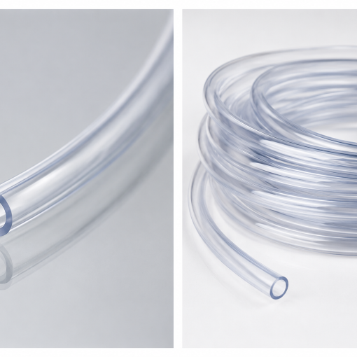 Clear Polyvinyl Chloride Tubing