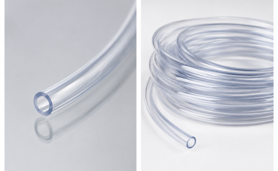 Clear Polyvinyl Chloride Tubing