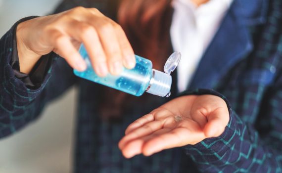 hand sanitiser alcohol gel​