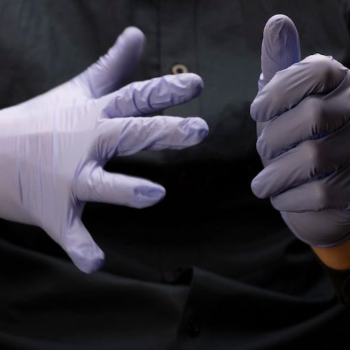 nitrile examination gloves​