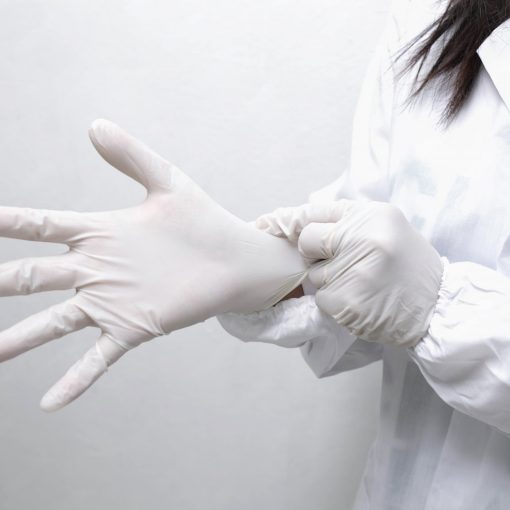latex exam gloves​