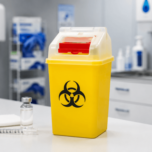 sharps container