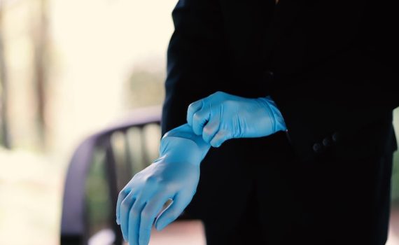 nitrile gloves