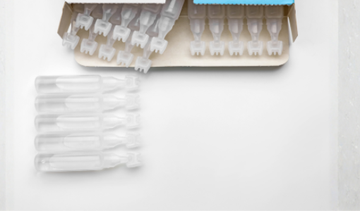 Sterile saline ampoules for wound irrigation
