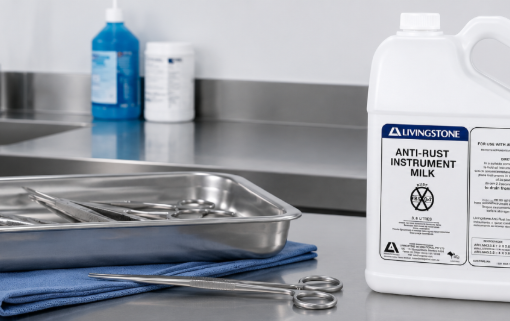 Instrument rust protection solution for surgical tools