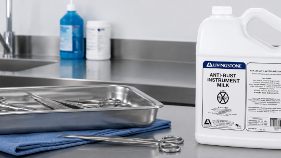 Instrument rust protection solution for surgical tools