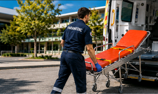 Emergency patient ambulance transfer