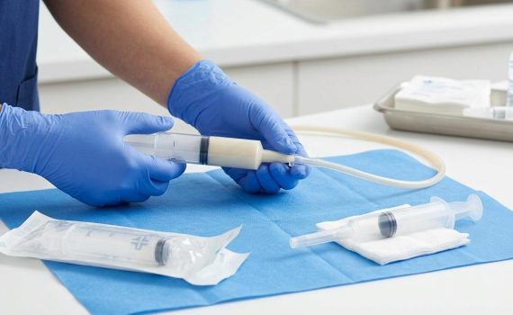 Catheter-Tip Syringe