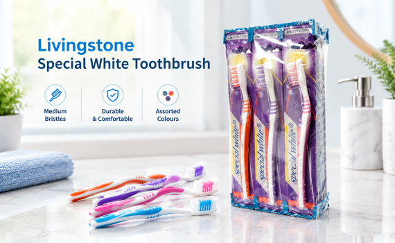 Soft White Toothbrush