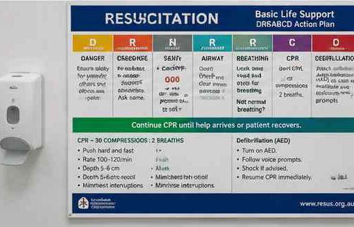  Resuscitation chart in clinic