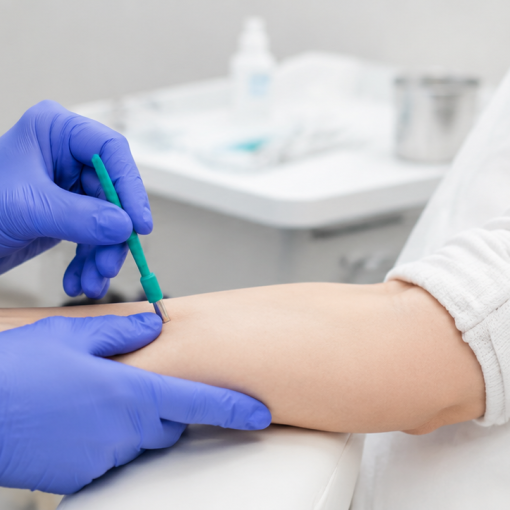 Minor Skin Procedure in a Clinical Setting