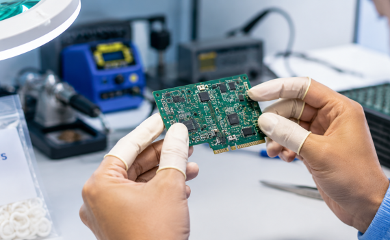 Precision Inspection at Electonics Workbench