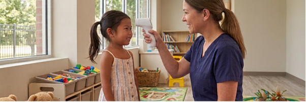 Thermometers Are Used in Childcare Centres