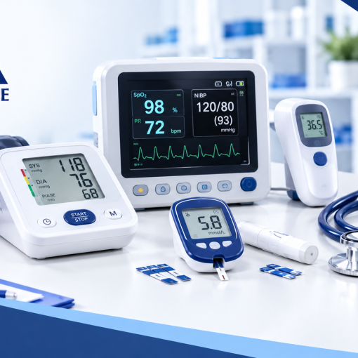 Medical monitoring devices and blood pressure monitor