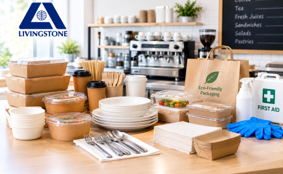 Kitchen and takeaway packaging supplies for cafes and restaurants