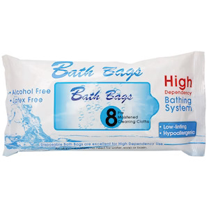 Bath Bag Wet Wipe Cleansing Towel