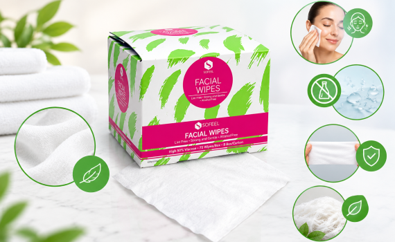 Lint-Free Facial Wipes