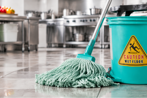 Why Colour Coded Cleaning Tools Matter in Workplace Kitchens