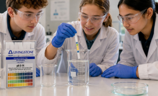 How Do Universal pH Indicator Strips Measure pH? Exploring Citric Acid in School Science