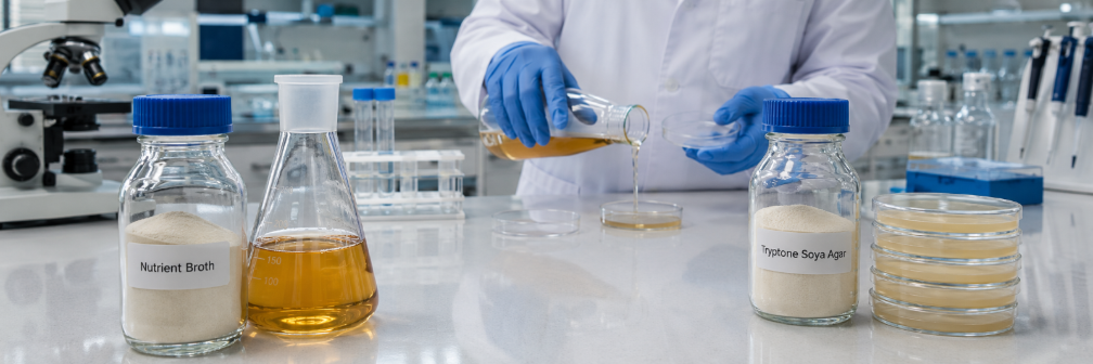 Nutrient Broth vs Tryptone Soya Agar: What's the Difference