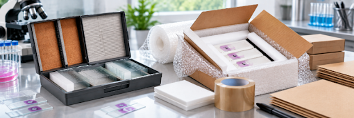 How to ship microscope slides safely